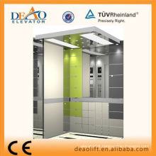 Passenger Elevator with Hairless Stainless Steel Landing Door